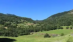 Vue de la vallée.