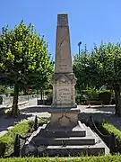 Monument aux morts de Vallières.