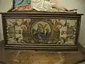 Coffre peint