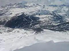 Vars depuis le pic de Chabrières.