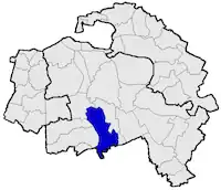 Localisation de Villeneuve-Saint-Georges dans le Val-de-Marne.