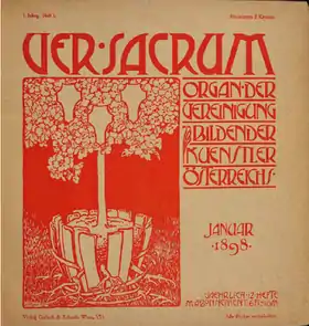 Image illustrative de l’article Ver sacrum (revue)