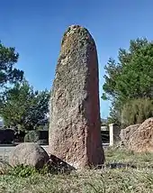 Menhir no 2, dit menhir de Valescure