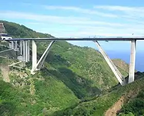 Le viaduc Sfalassà.