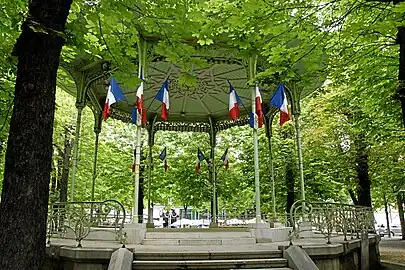 Vichy, kiosque à musique du parc des Sources