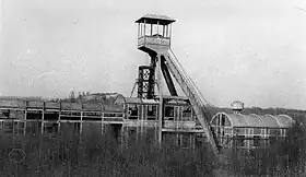 La fosse no 3 en 1976.