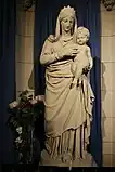 Vierge à l'Enfant Notre-Dame-de-toute l'Europe, anonyme, sans doute du XIXe siècle.