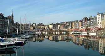 Le Vieux bassin de Honfleur.