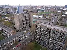 Vue depuis Balfron Tower.
