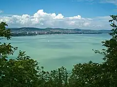Le lac Balaton.