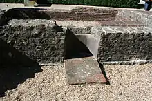 Foyer d'une cuisine de la villa