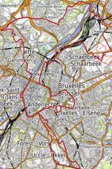 Carte topographique