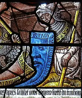 Soldat endormi gardant le tombeau de Jésus (baie no 9)