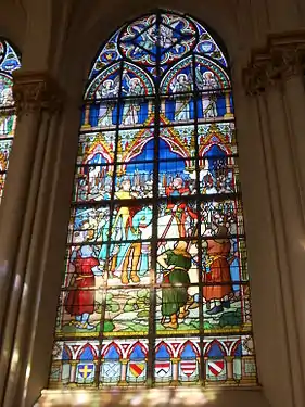 Soupçonné de félonie bien que fidèle, le comte de Saint-Pol dit à Guérin : "le roi aujourd'hui aura en moi en bon traître".