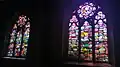 Vitraux de l'allée droite.