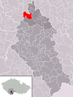 Localisation de Všemyslice