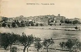 Côté est, 1905.
