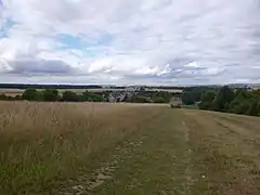 Vue de Caply depuis la Montagne de Bellevue.