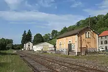 Vue générale de la gare.