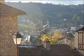 Vue partielle sur la ville.