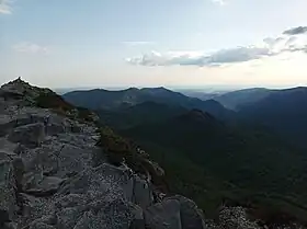 Puy de l'Usclade et l'Élancèze depuis le puy Griou.