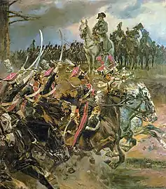 Apothéose de Napoleon par Wojciech Kossak.