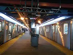 Quai central, en 2014.