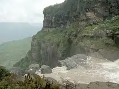 Paysage près du monastère de Debré Libanos.