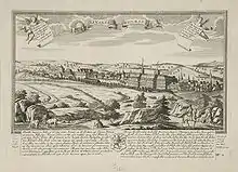 gravure : Weimar au XVIIIe siècle