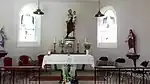 Intérieur de l'église catholique de Wengelsbach.