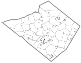 Localisation de West Reading