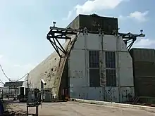 Second Dom-Bunker, avec porte blindée et emplacement pour la DCA.