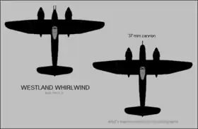 vue en plan de l’avion
