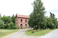 L'ancienne gare de Wiège, transformée en habitation.