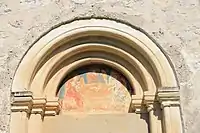 Détail de la sainte Trinité.