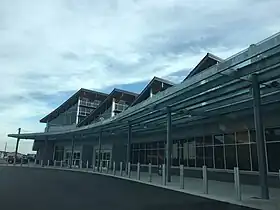 Terminal de l'aéroport à 2019
