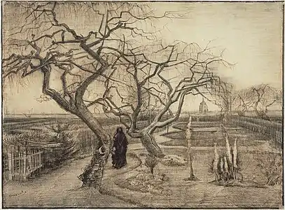 Jardin d'hiver, 1884, Amsterdam, musée Van-Gogh (F1128, JH466).