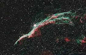 Autre image de NGC 6960 par un astronome amateur.