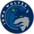 Logo des Wolves de l'Iowa (2017-présent)
