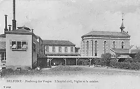 Cuisine et chapelle Saint-Antoine.