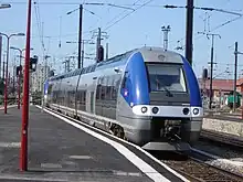 Un AGC en gare de Strasbourg