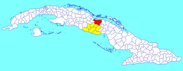 Municipalité de Yaguajay dans la province de Sancti Spíritus
