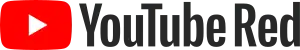 Logo de YouTube Red de 2017 à 2018, avant d'être renommé en YouTube Muisc