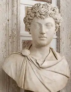 Marc Aurèle jeune. Musées du Capitole140 EC.