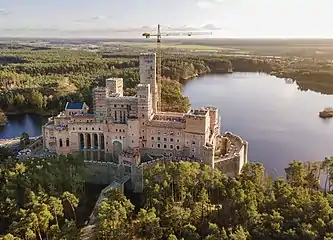 Le château face nord en 2020.