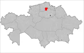 Localisation de District de Zerendi
