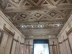 Salon dit « de Pompéi », au rez-de-chaussée côté nord-est.