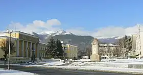 Zlatitsa : la place centrale