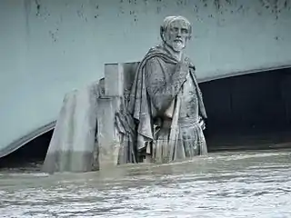 Le Zouave du pont de l'Alma, le 4 juin à 10 h.