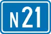 Image illustrative de l’article Route nationale 21 (Belgique)